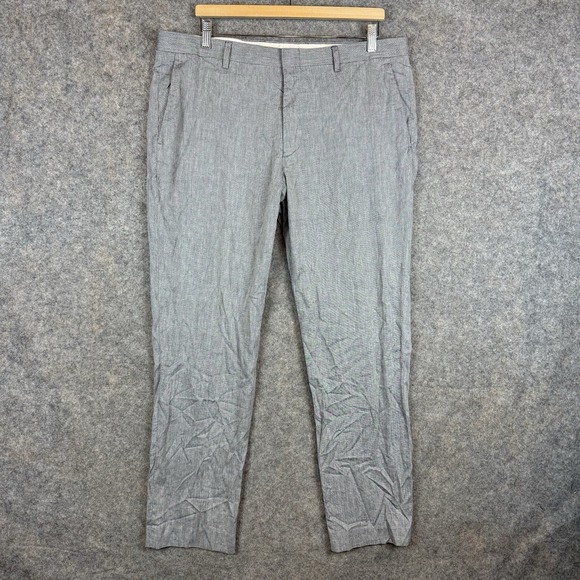 J.CREW Other - J Crew Pants Mens 36x30 Gray Ludlow Slim Fit Chinos Somelos Cotton Trousers